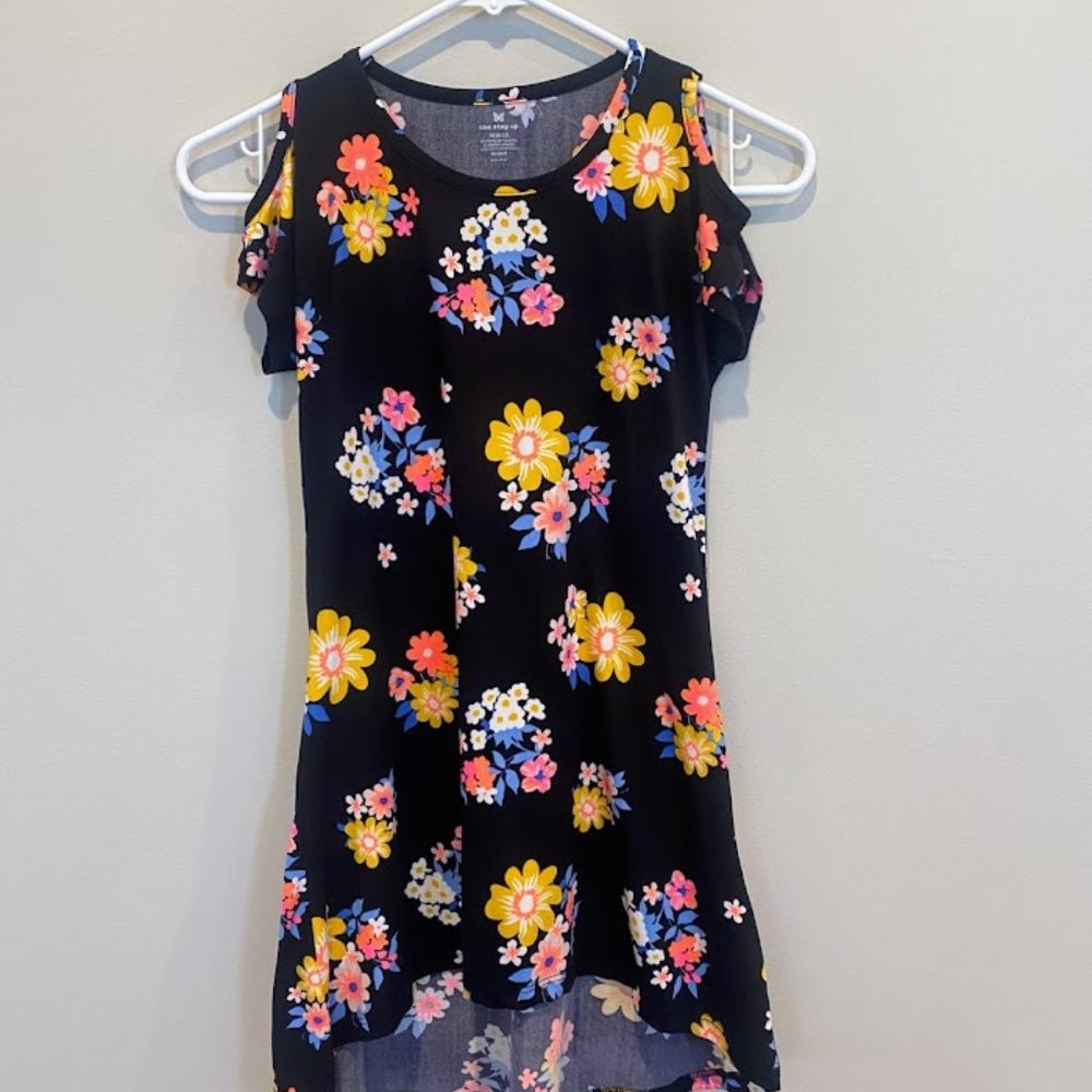 One Step Up Medium Flower Tunic/Dress